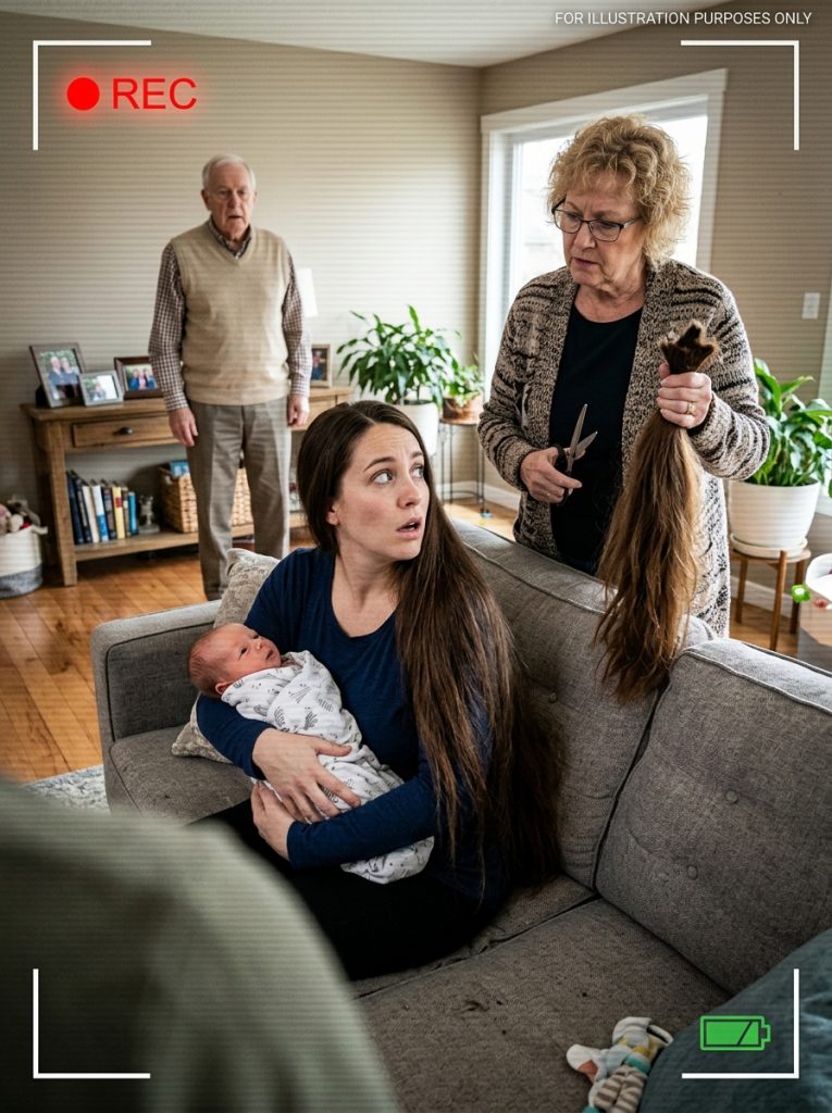 My Mother-in-Law Cut Off My Hair as a “Joke” While I Was Feeding My Baby—But My Father-in-Law Stepped In and Gave Her a Brutal Reality Check